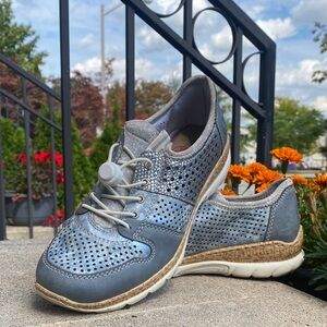 Rieker Stylish Gray Women's Sneakers